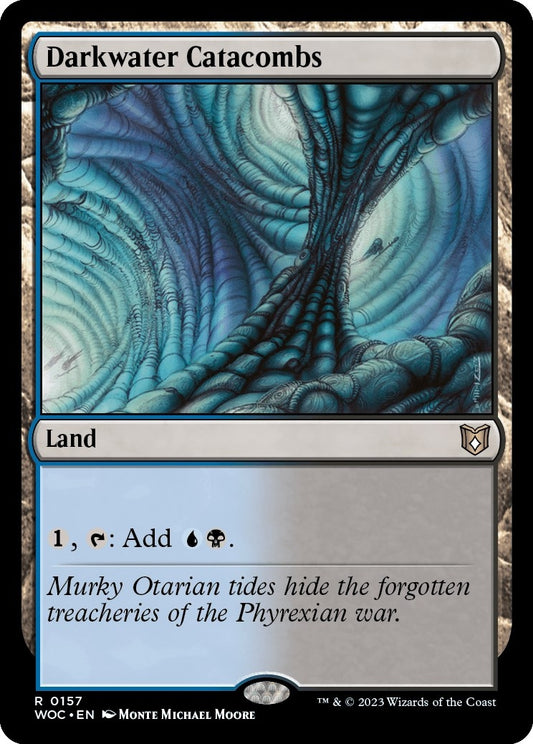 Image for Darkwater Catacombs (157) (Commander: Wilds of Eldraine) - Magic: The Gathering