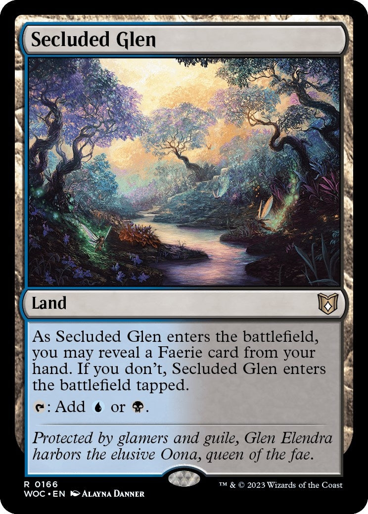 Image for Secluded Glen (166) (Commander: Wilds of Eldraine) - Magic: The Gathering