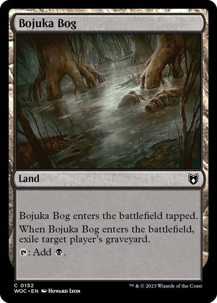 Image for Bojuka Bog (152) (Commander: Wilds of Eldraine) - Magic: The Gathering