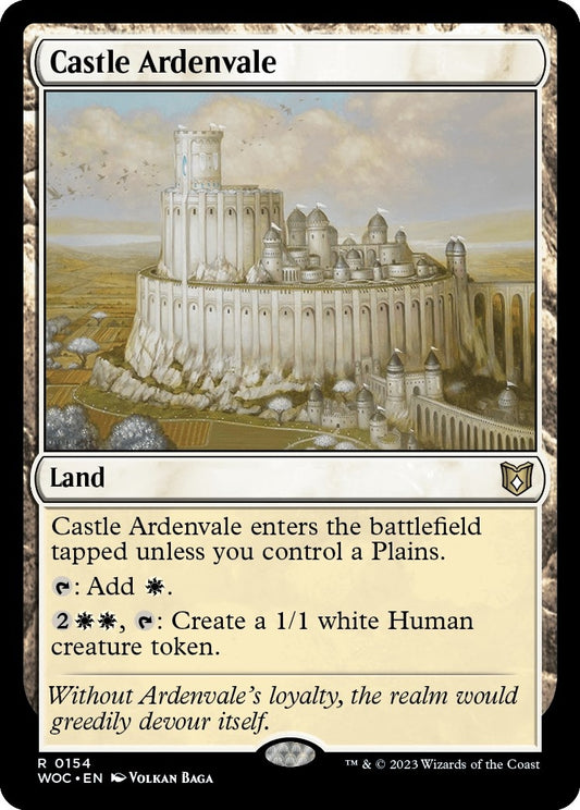 Image for Castle Ardenvale (154) (Commander: Wilds of Eldraine) - Magic: The Gathering