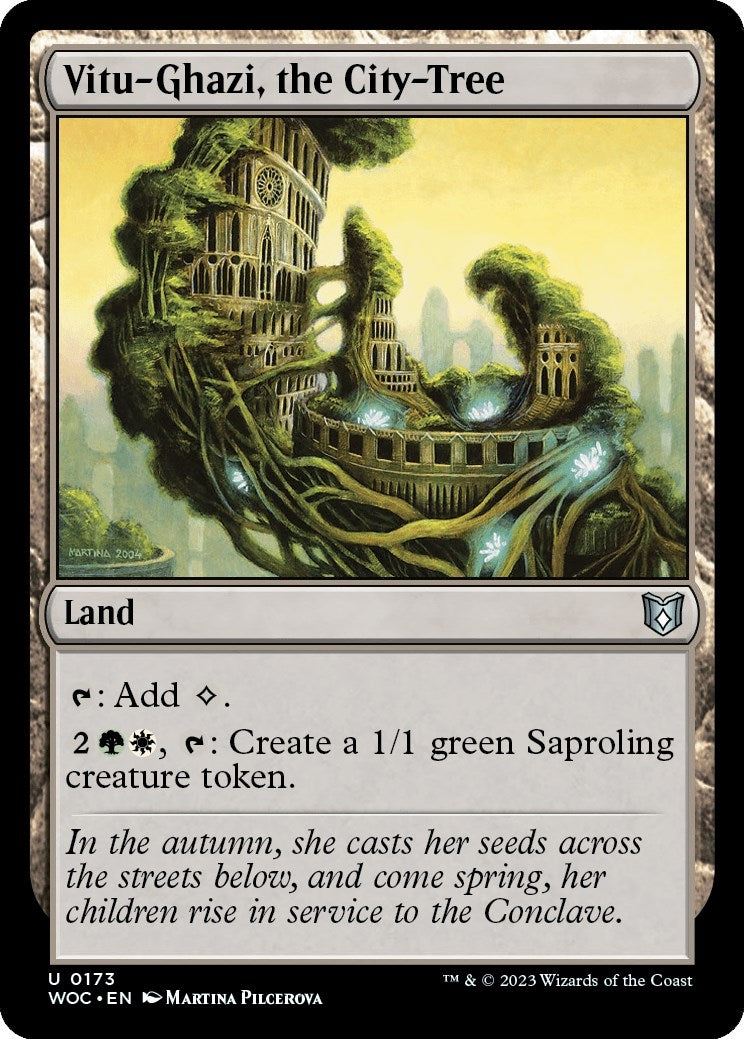 Image for Vitu-Ghazi, the City-Tree (173) (Commander: Wilds of Eldraine) - Magic: The Gathering
