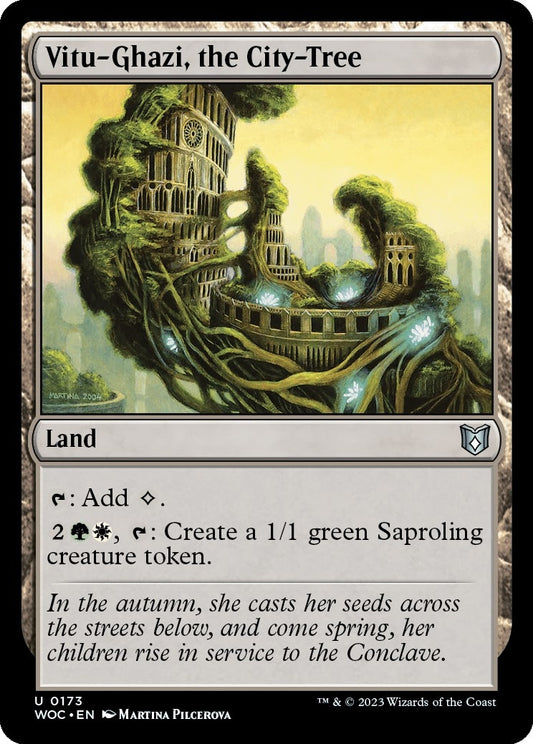 Image for Vitu-Ghazi, the City-Tree (173) (Commander: Wilds of Eldraine) - Magic: The Gathering