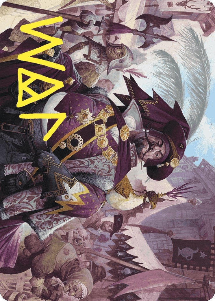 Image for Discerning Financier Art Card (Gold-Stamped Signature) (2) (Art Series: Wilds of Eldraine) - Magic: The Gathering