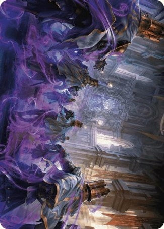 Image for Eerie Interference Art Card (4) (Art Series: Wilds of Eldraine) - Magic: The Gathering