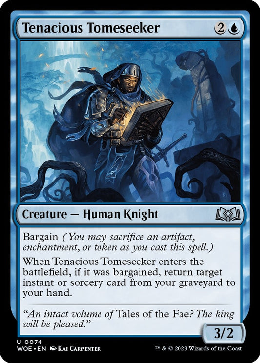 Image for Tenacious Tomeseeker (74) (Wilds of Eldraine) - Magic: The Gathering