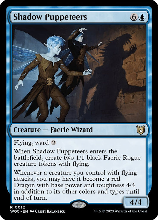 Image for Shadow Puppeteers (12) (Commander: Wilds of Eldraine) - Magic: The Gathering