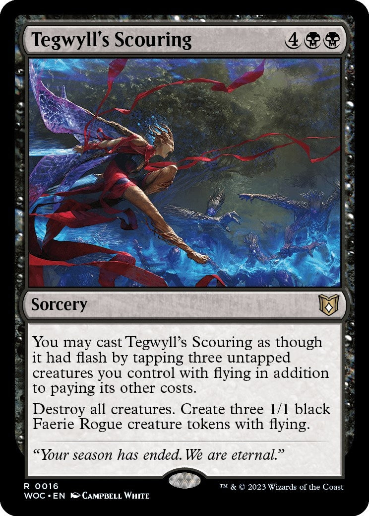 Image for Tegwyll's Scouring (16) (Commander: Wilds of Eldraine) - Magic: The Gathering