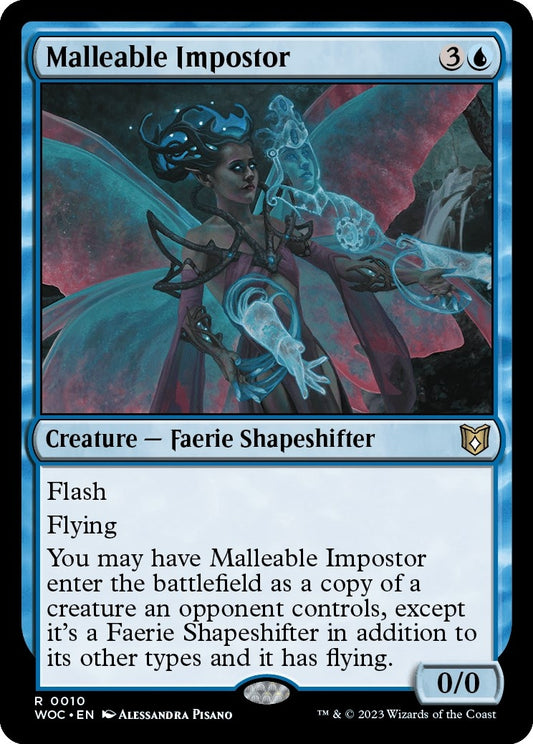 Image for Malleable Impostor (10) (Commander: Wilds of Eldraine) - Magic: The Gathering