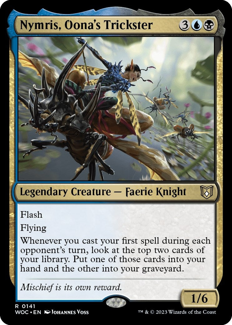 Image for Nymris, Oona's Trickster (141) (Commander: Wilds of Eldraine) - Magic: The Gathering