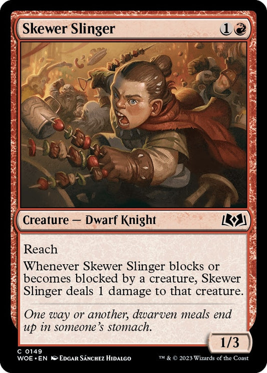 Image for Skewer Slinger (149) (Wilds of Eldraine) - Magic: The Gathering