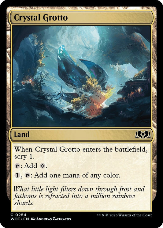 Image for Crystal Grotto (254) (Wilds of Eldraine) - Magic: The Gathering