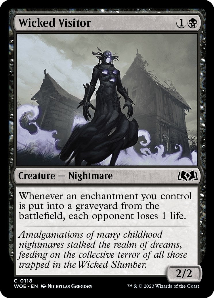 Image for Wicked Visitor (118) (Wilds of Eldraine) - Magic: The Gathering
