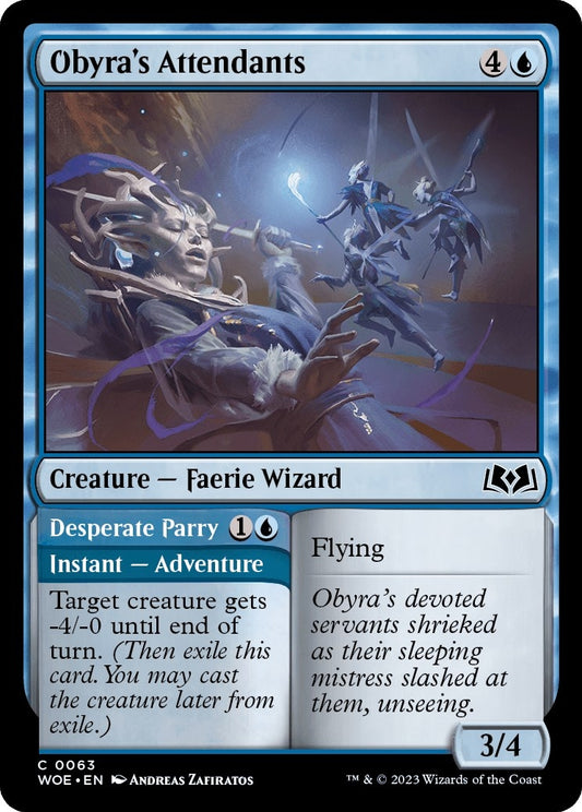 Image for Obyra's Attendants (63) (Wilds of Eldraine) - Magic: The Gathering