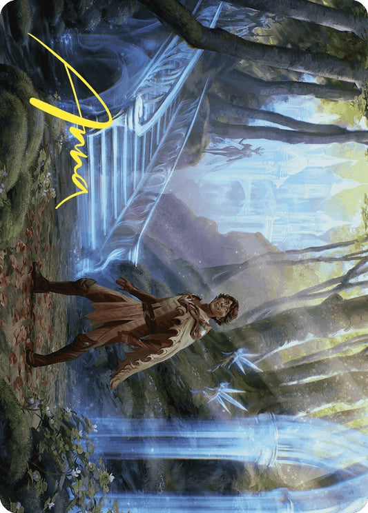 Image for Into the Fae Court Art Card (Gold-Stamped Signature) (7) (Art Series: Wilds of Eldraine) - Magic: The Gathering
