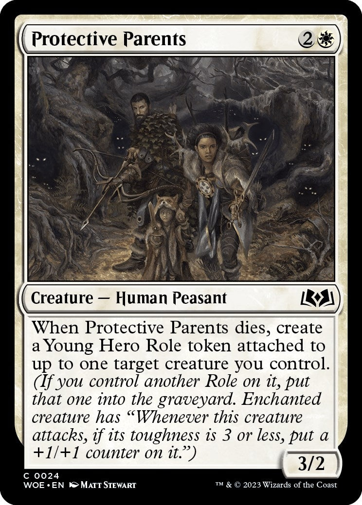 Image for Protective Parents (24) (Wilds of Eldraine) - Magic: The Gathering