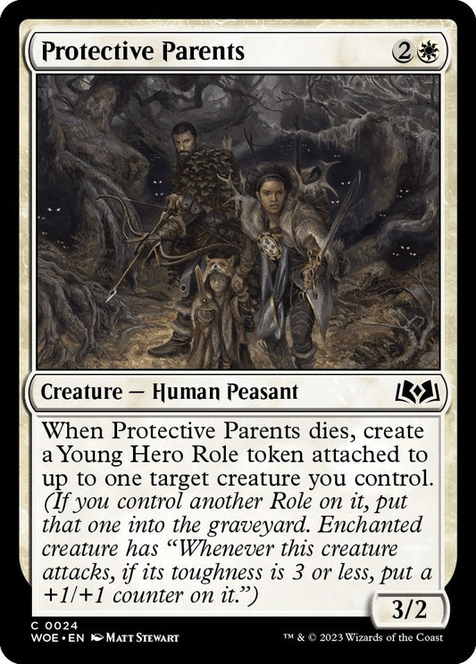 Image for Protective Parents (24) (Wilds of Eldraine) - Magic: The Gathering