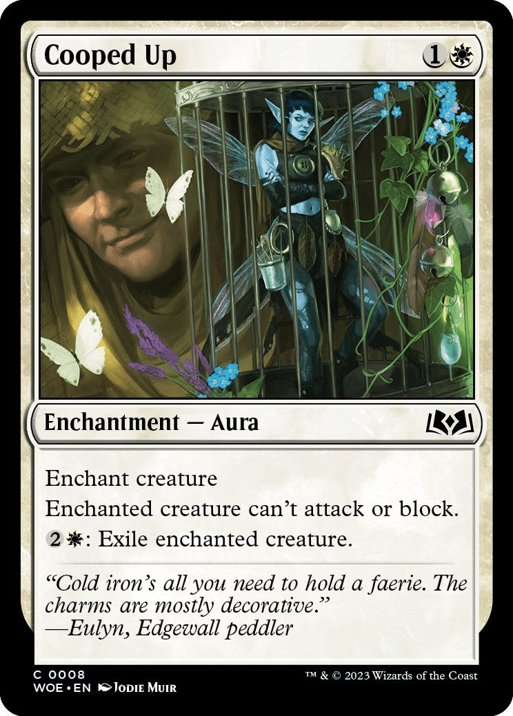 Image for Cooped Up (8) (Wilds of Eldraine) - Magic: The Gathering