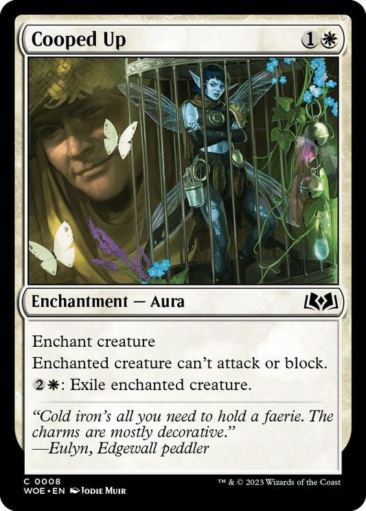 Image for Cooped Up (8) (Wilds of Eldraine) - Magic: The Gathering