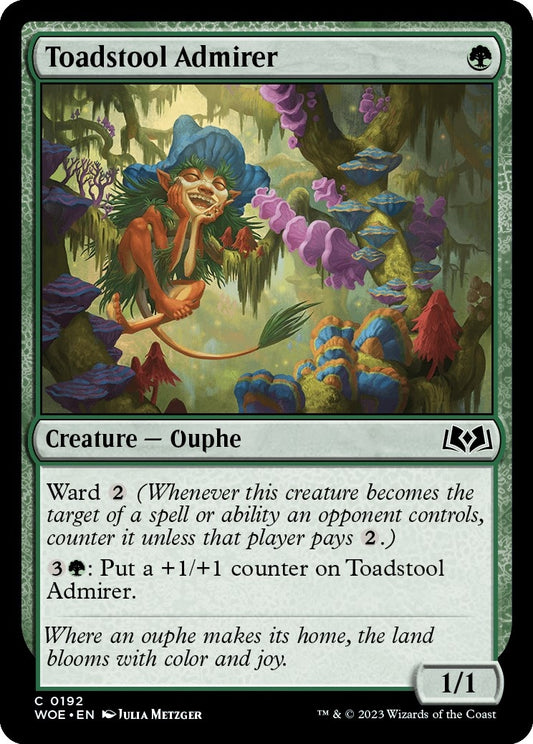 Image for Toadstool Admirer (192) (Wilds of Eldraine) - Magic: The Gathering