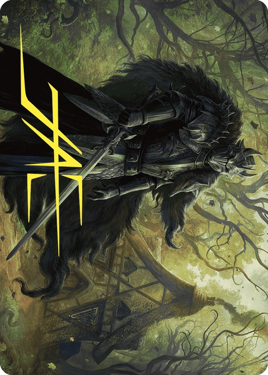 Image for Agatha's Champion Art Card (Gold-Stamped Signature) (22) (Art Series: Wilds of Eldraine) - Magic: The Gathering