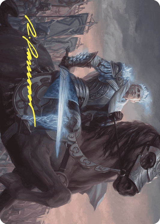 Image for Will, Scion of Peace Art Card (Gold-Stamped Signature) (34) (Art Series: Wilds of Eldraine) - Magic: The Gathering
