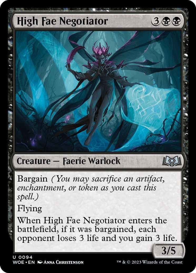 Image for High Fae Negotiator (94) (Wilds of Eldraine) - Magic: The Gathering