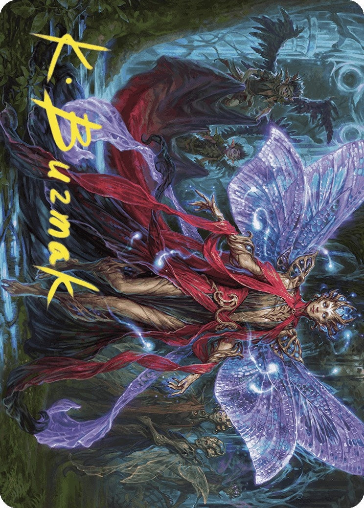 Image for Tegwyll, Duke of Splendor Art Card (Gold-Stamped Signature) (48) (Art Series: Wilds of Eldraine) - Magic: The Gathering