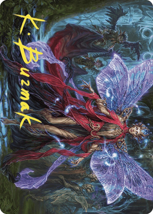 Image for Tegwyll, Duke of Splendor Art Card (Gold-Stamped Signature) (48) (Art Series: Wilds of Eldraine) - Magic: The Gathering