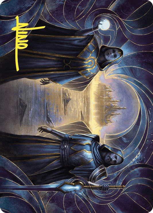 Image for Court of Vantress Art Card (Gold-Stamped Signature) (52) (Art Series: Wilds of Eldraine) - Magic: The Gathering