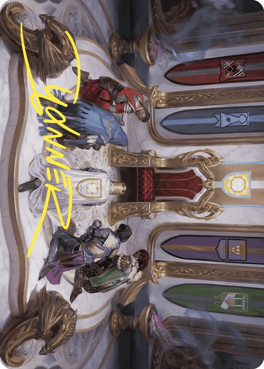 Image for Throne of Eldraine Art Card (Gold-Stamped Signature) (55) (Art Series: Wilds of Eldraine) - Magic: The Gathering