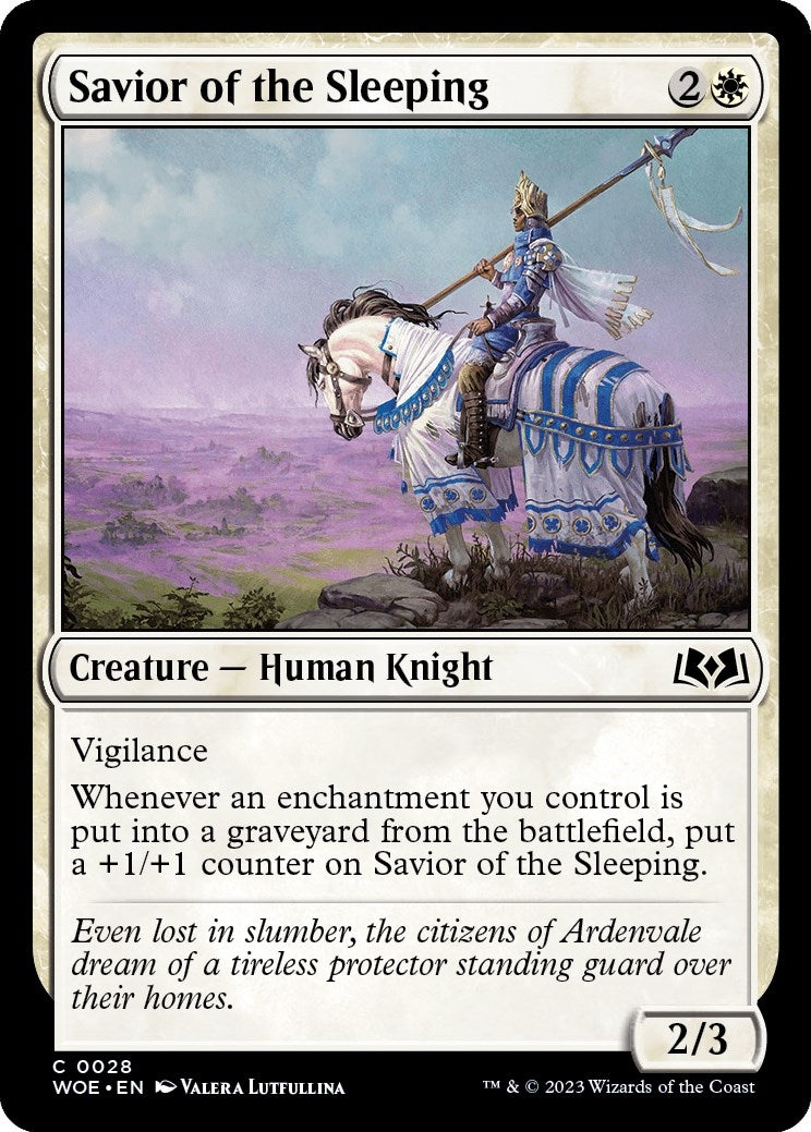 Image for Savior of the Sleeping (28) (Wilds of Eldraine) - Magic: The Gathering
