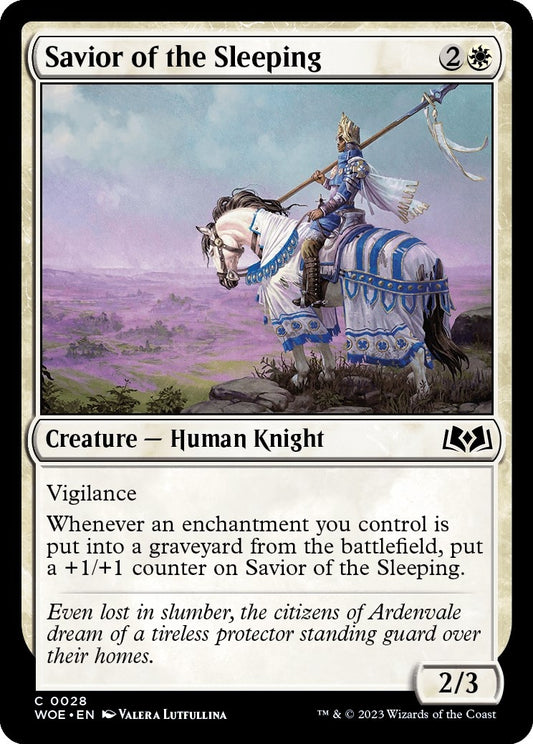 Image for Savior of the Sleeping (28) (Wilds of Eldraine) - Magic: The Gathering