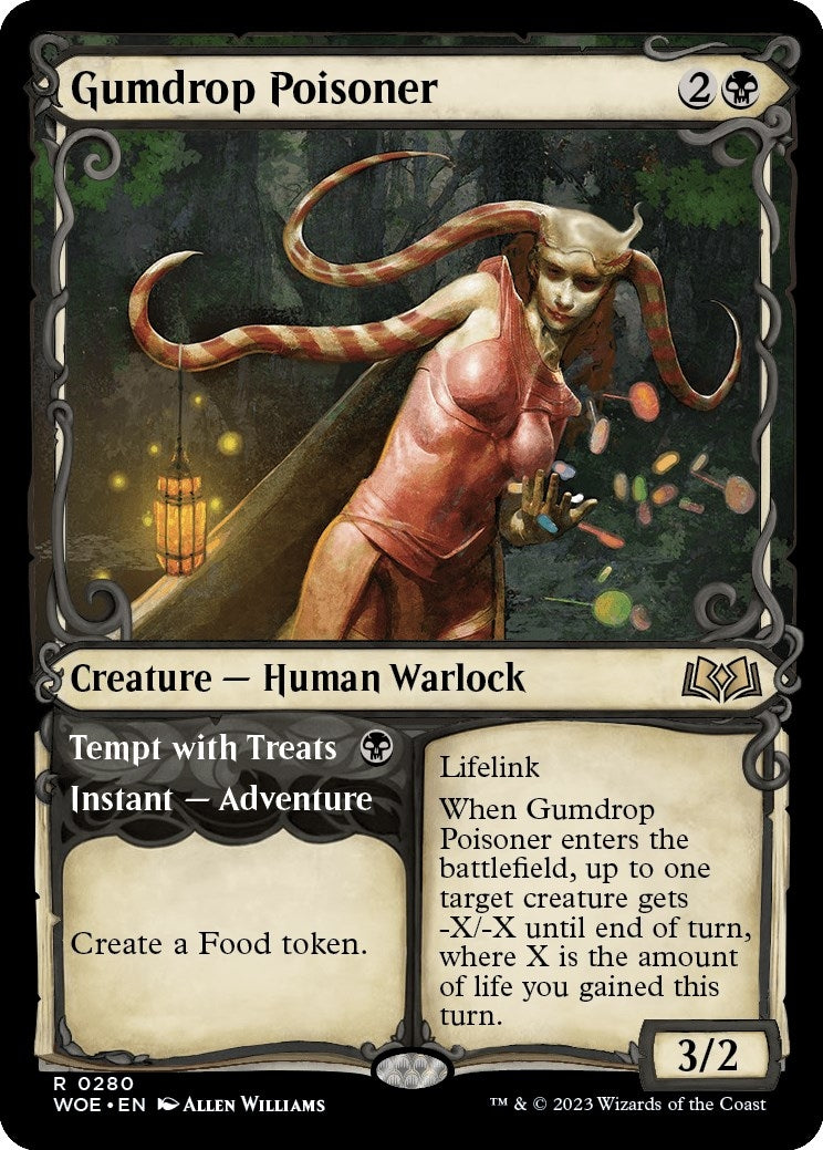 Image for Gumdrop Poisoner (Showcase) (280) (Wilds of Eldraine) - Magic: The Gathering
