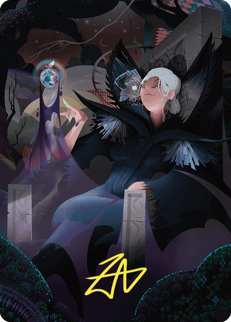Image for Eriette of the Charmed Apple Art Card (Gold-Stamped Signature) (58) (Art Series: Wilds of Eldraine) - Magic: The Gathering