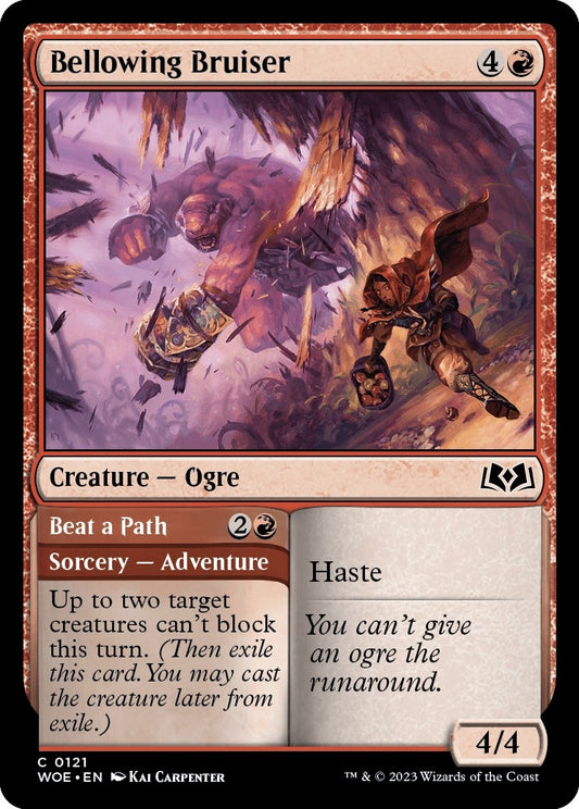 Image for Bellowing Bruiser (121) (Wilds of Eldraine) - Magic: The Gathering