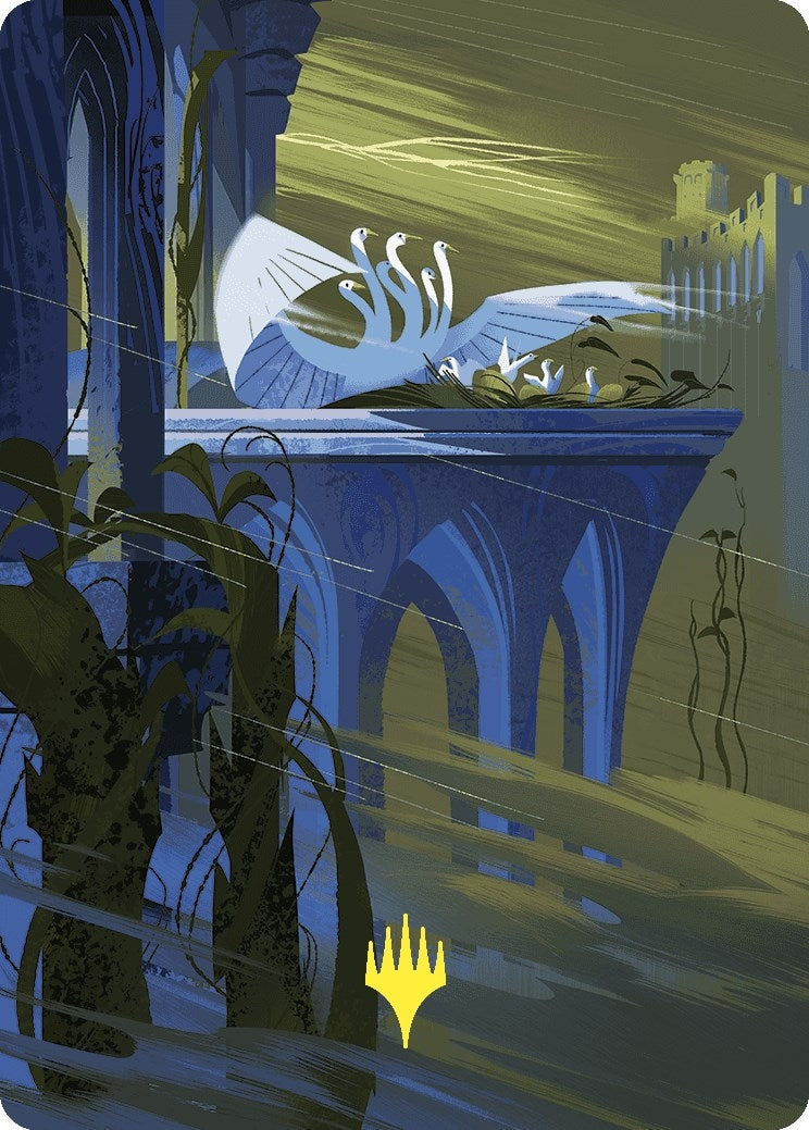 Image for Doubling Season Art Card (Gold-Stamped Planeswalker Symbol) (71) (Art Series: Wilds of Eldraine) - Magic: The Gathering