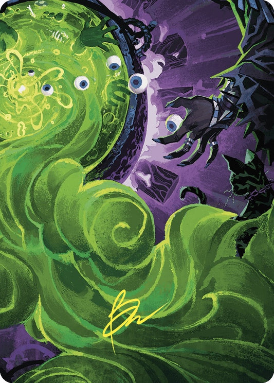 Image for Waste Not Art Card (Gold-Stamped Signature) (70) (Art Series: Wilds of Eldraine) - Magic: The Gathering