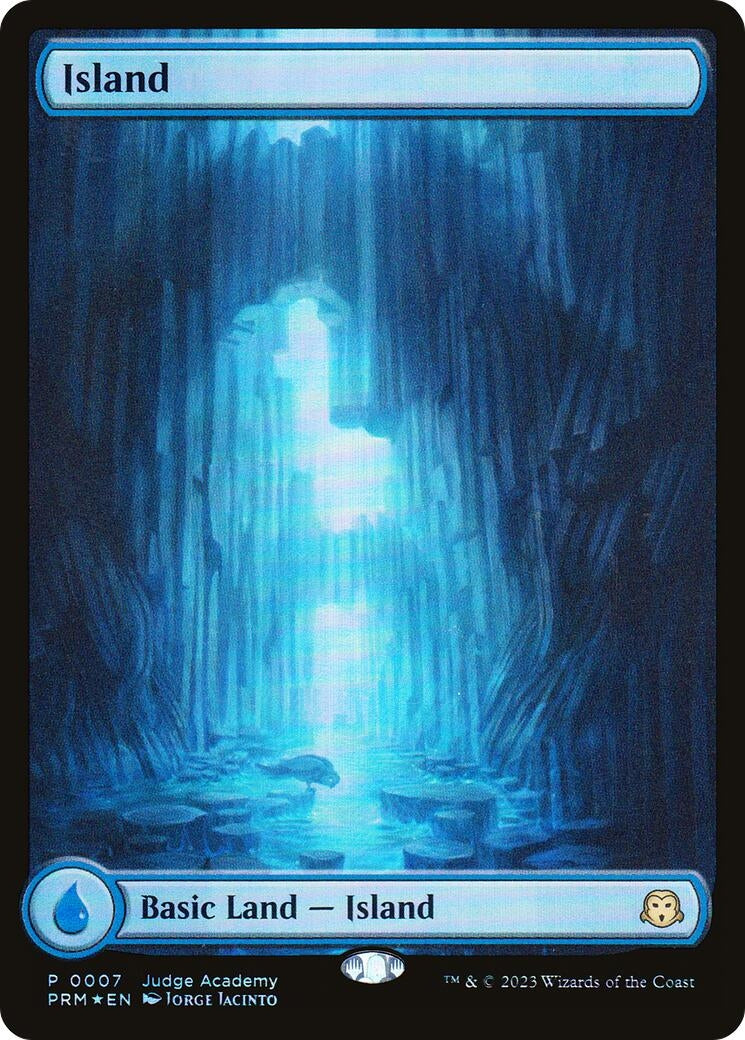 Image for Island - Full Art (0007) (7) (Judge Promos) - Magic: The Gathering