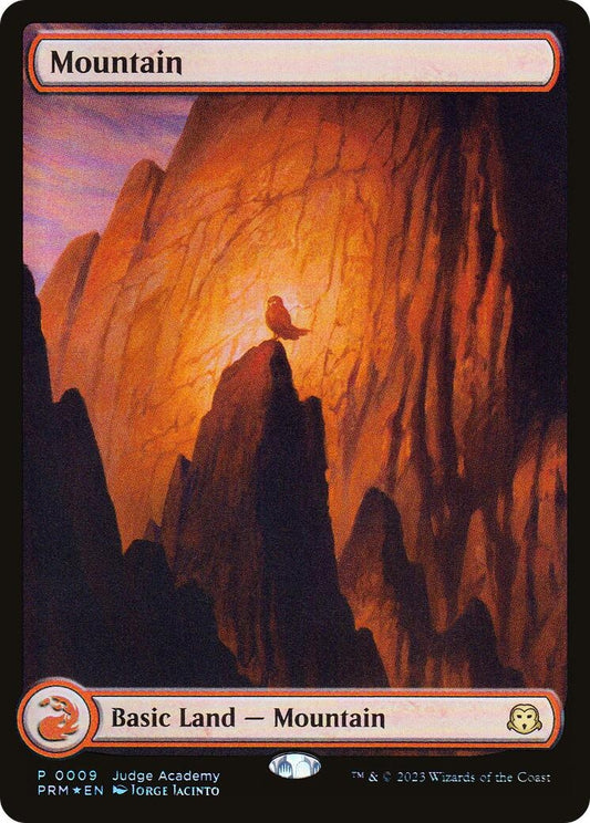 Image for Mountain - Full Art (0009) (9) (Judge Promos) - Magic: The Gathering