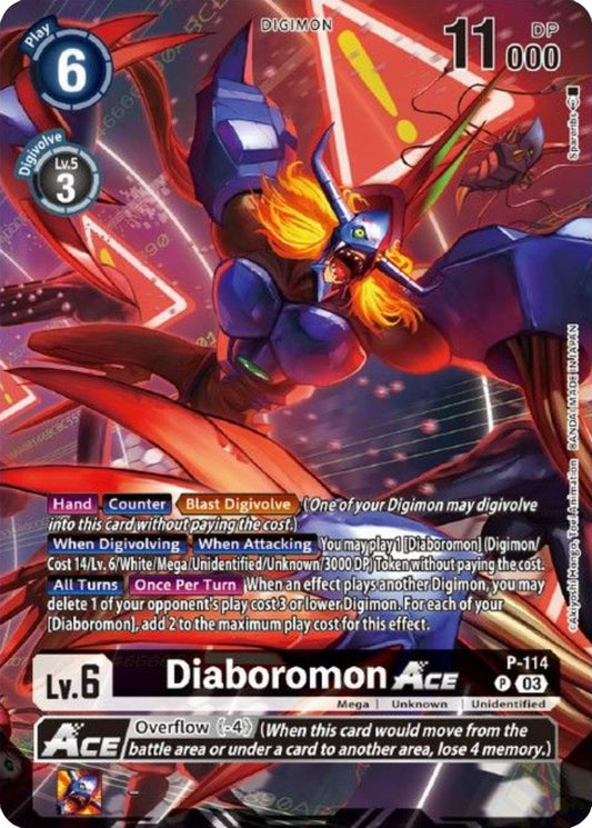 Image for Diaboromon ACE - P-114 (Tamer Goods Set Diaboromon) (P-114 P) (Digimon Promotion Cards) - Digimon Card Game