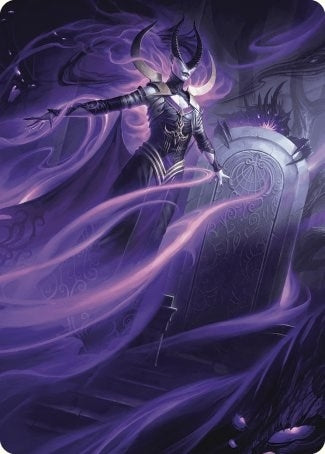 Image for Ashiok, Wicked Manipulator Art Card (10/81) (10) (Art Series: Wilds of Eldraine) - Magic: The Gathering
