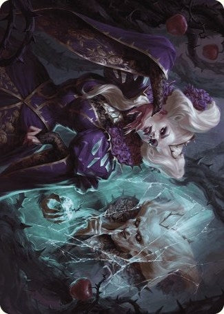 Image for Conceited Witch Art Card (11) (Art Series: Wilds of Eldraine) - Magic: The Gathering