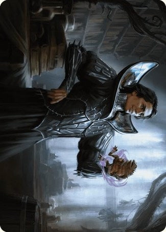 Image for Spiteful Hexmage Art Card (15) (Art Series: Wilds of Eldraine) - Magic: The Gathering