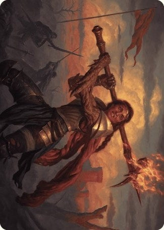 Image for Imodane, the Pyrohammer Art Card (18) (Art Series: Wilds of Eldraine) - Magic: The Gathering