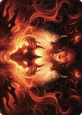 Image for Witch's Mark Art Card (21) (Art Series: Wilds of Eldraine) - Magic: The Gathering