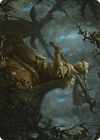 Image for Verdant Outrider Art Card (28) (Art Series: Wilds of Eldraine) - Magic: The Gathering