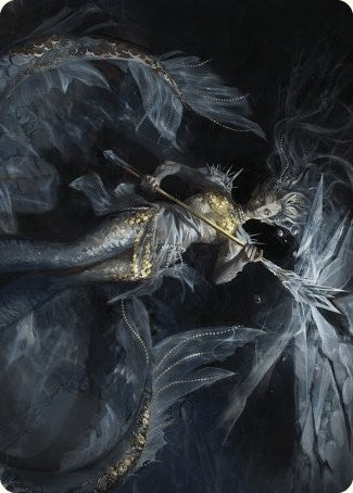 Image for Sharae of Numbing Depths Art Card (32) (Art Series: Wilds of Eldraine) - Magic: The Gathering