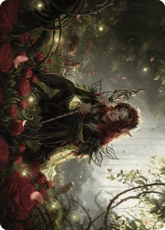 Image for Yenna, Redtooth Regent Art Card (35) (Art Series: Wilds of Eldraine) - Magic: The Gathering
