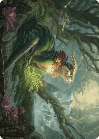 Image for Elusive Otter Art Card (37) (Art Series: Wilds of Eldraine) - Magic: The Gathering