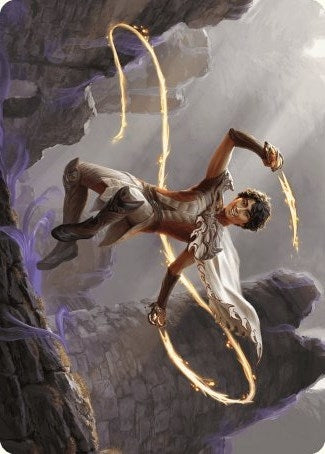 Image for Kellan, the Fae-Blooded Art Card (39) (Art Series: Wilds of Eldraine) - Magic: The Gathering
